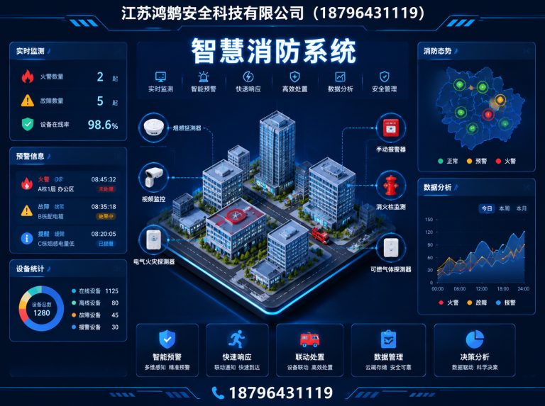 西双版纳智慧消防系统展示图